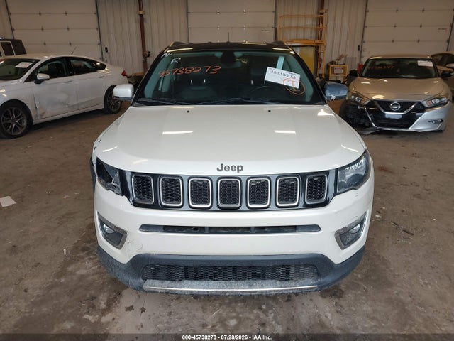 Aukcja sprzedaży 2020 Jeep Compass Limited 4x4, vin: 3C4NJDCBXLT204514, numer aukcji: 45738273