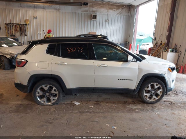 Aukcja sprzedaży 2020 Jeep Compass Limited 4x4, vin: 3C4NJDCBXLT204514, numer aukcji: 45738273