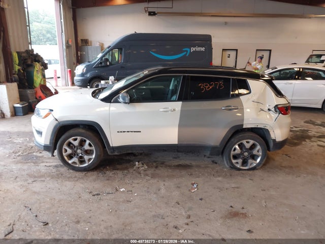 Aukcja sprzedaży 2020 Jeep Compass Limited 4x4, vin: 3C4NJDCBXLT204514, numer aukcji: 45738273
