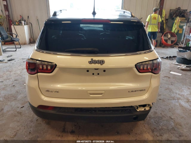 Aukcja sprzedaży 2020 Jeep Compass Limited 4x4, vin: 3C4NJDCBXLT204514, numer aukcji: 45738273