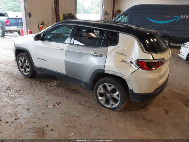 Aukcja sprzedaży 2020 Jeep Compass Limited 4x4, vin: 3C4NJDCBXLT204514, numer aukcji: 45738273