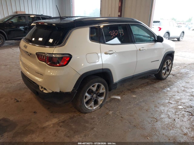 Aukcja sprzedaży 2020 Jeep Compass Limited 4x4, vin: 3C4NJDCBXLT204514, numer aukcji: 45738273
