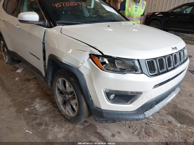 Aukcja sprzedaży 2020 Jeep Compass Limited 4x4, vin: 3C4NJDCBXLT204514, numer aukcji: 45738273