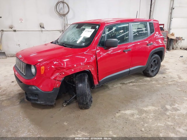 Aukcja sprzedaży 2018 Jeep Renegade Sport 4x4, vin: ZACCJBAH8JPG70045, numer aukcji: 45738301