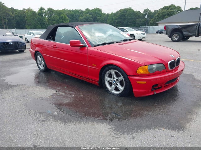 45738322 :رقم المزاد ، WBABS33422PG82439 vin ، 2002 Bmw 3 Series 325ci مزاد بيع