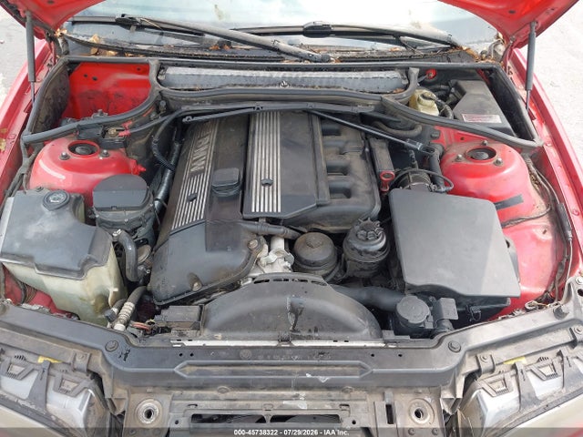 45738322 :رقم المزاد ، WBABS33422PG82439 vin ، 2002 Bmw 3 Series 325ci مزاد بيع