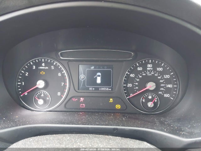 2016 Kia Sorento 2.4l L მანქანა იყიდება აუქციონზე, vin: 5XYPG4A3XGG005706, აუქციონის ნომერი: 45738328