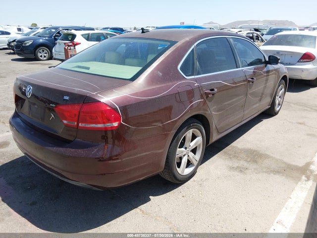 Aukcja sprzedaży 2013 Volkswagen Passat 2.5l Se, vin: 1VWBH7A3XDC128847, numer aukcji: 45738337