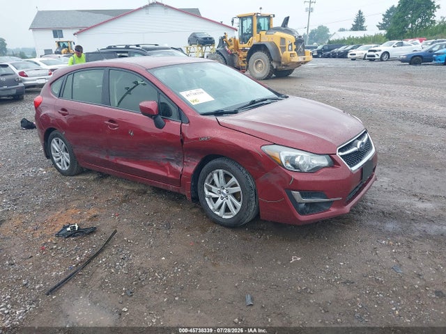 Продажа на аукционе авто 2016 Subaru Impreza 2.0i Premium, vin: JF1GPAB65G8325455, номер лота: 45738339