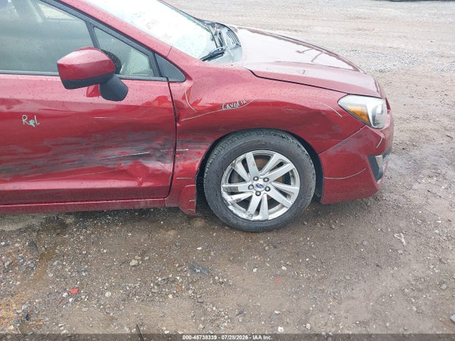 Продаж на аукціоні авто 2016 Subaru Impreza 2.0i Premium, vin: JF1GPAB65G8325455, номер лоту: 45738339