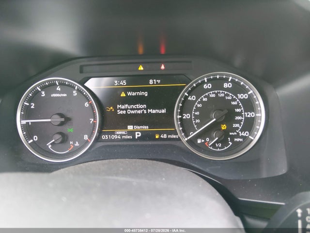 2025 Mitsubishi Outlander Se 2.5 S-awc/trail Edition S-awc მანქანა იყიდება აუქციონზე, vin: JA4J4VA89SZ036157, აუქციონის ნომერი: 45738412