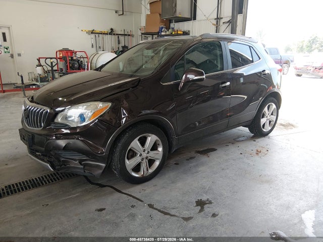 2015 Buick Encore მანქანა იყიდება აუქციონზე, vin: KL4CJASB5FB195261, აუქციონის ნომერი: 45738420