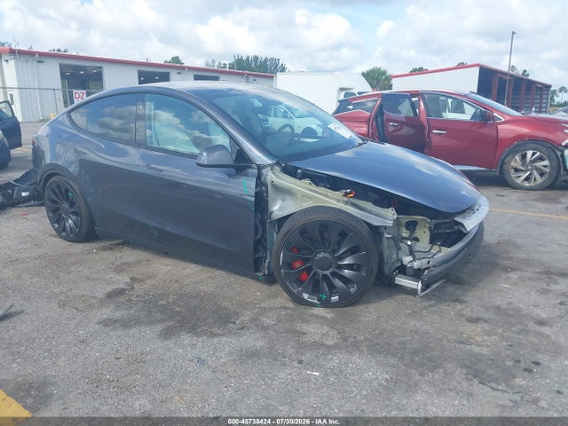 45738424 :رقم المزاد ، 7SAYGDEF9PF840523 vin ، 2023 Tesla Model Y Performance Dual Motor All-wheel Drive مزاد بيع