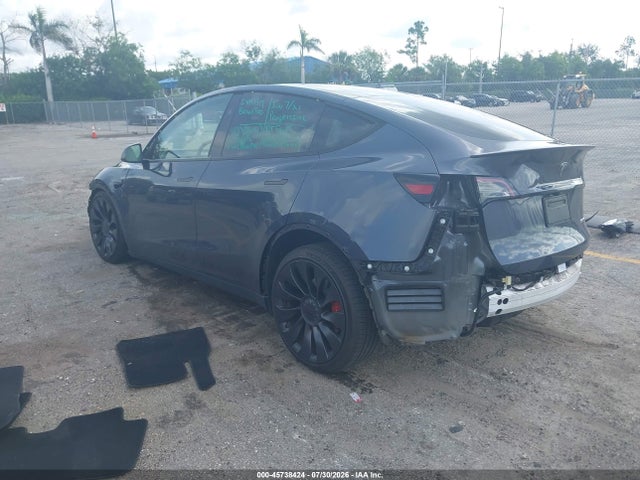 45738424 :رقم المزاد ، 7SAYGDEF9PF840523 vin ، 2023 Tesla Model Y Performance Dual Motor All-wheel Drive مزاد بيع