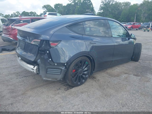 45738424 :رقم المزاد ، 7SAYGDEF9PF840523 vin ، 2023 Tesla Model Y Performance Dual Motor All-wheel Drive مزاد بيع