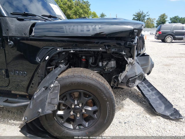 Aukcja sprzedaży 2022 Jeep Wrangler Unlimited Willys 4x4, vin: 1C4HJXDN7NW278168, numer aukcji: 45738425