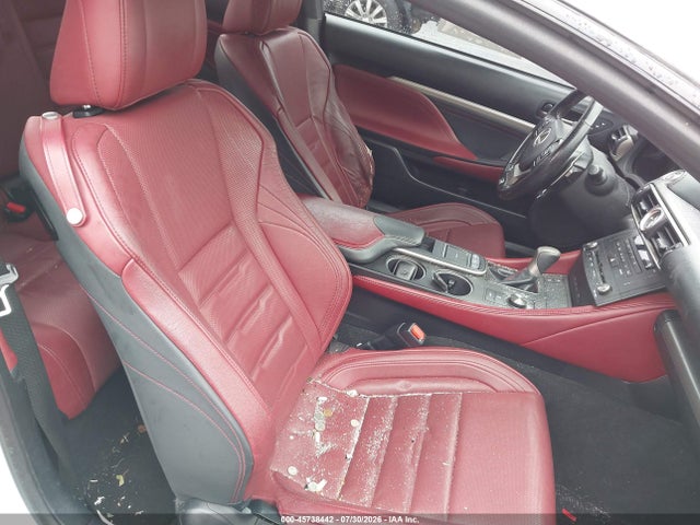 45738442 :رقم المزاد ، JTHHA5BC7G5001338 vin ، 2016 Lexus Rc 200t مزاد بيع