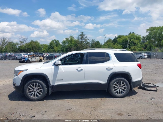 45738447 :رقم المزاد ، 1GKKNLLS1KZ207587 vin ، 2019 Gmc Acadia Sle-2 مزاد بيع
