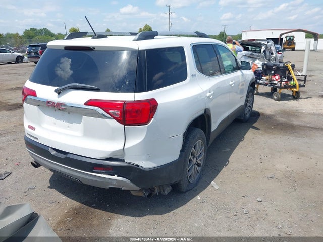 45738447 :رقم المزاد ، 1GKKNLLS1KZ207587 vin ، 2019 Gmc Acadia Sle-2 مزاد بيع