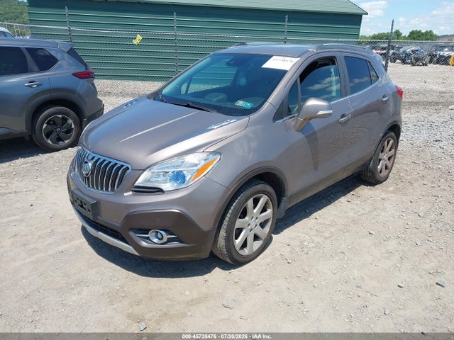 45738476 :رقم المزاد ، KL4CJHSBXFB187603 vin ، 2015 Buick Encore Premium مزاد بيع