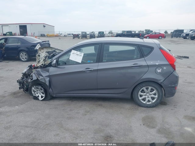 45738529 :رقم المزاد ، KMHCT5AE4EU166058 vin ، 2014 Hyundai Accent Gs مزاد بيع
