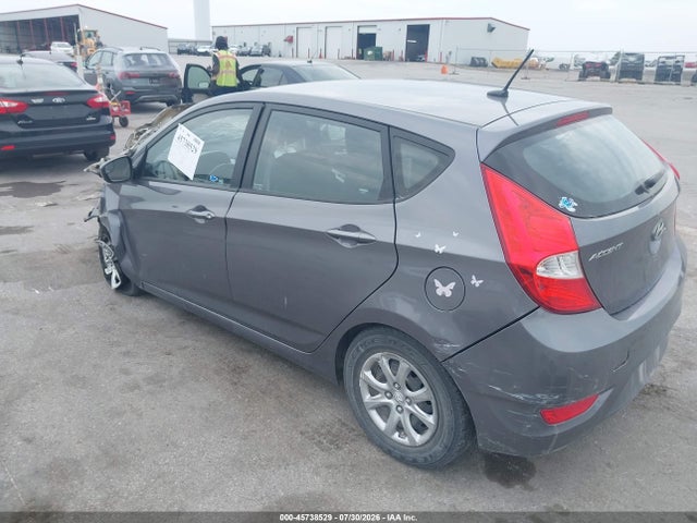 45738529 :رقم المزاد ، KMHCT5AE4EU166058 vin ، 2014 Hyundai Accent Gs مزاد بيع
