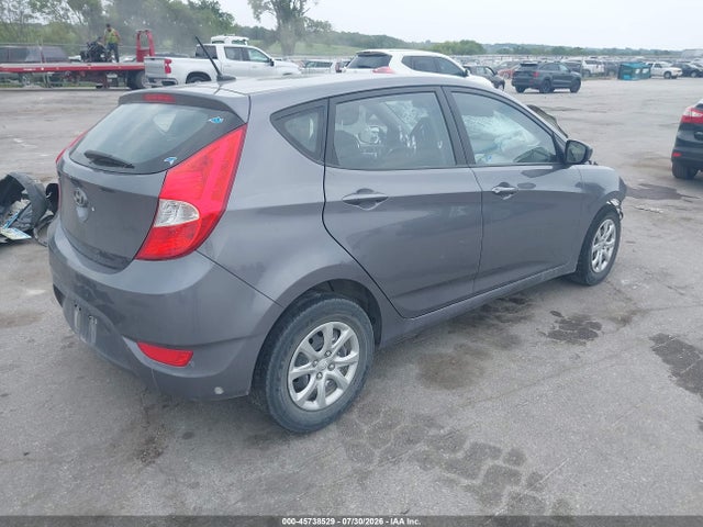 45738529 :رقم المزاد ، KMHCT5AE4EU166058 vin ، 2014 Hyundai Accent Gs مزاد بيع
