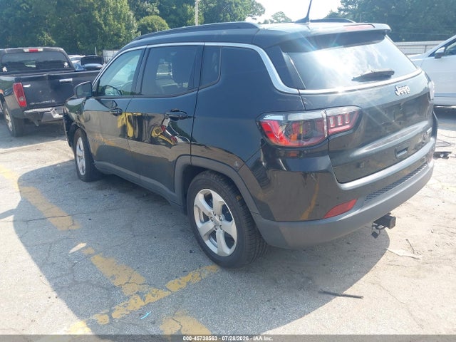 45738563 :رقم المزاد ، 3C4NJCBB8MT538926 vin ، 2021 Jeep Compass Latitude Fwd مزاد بيع