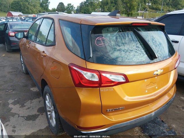 45738611 :رقم المزاد ، 2GNAXREV0J6111303 vin ، 2018 Chevrolet Equinox Ls مزاد بيع