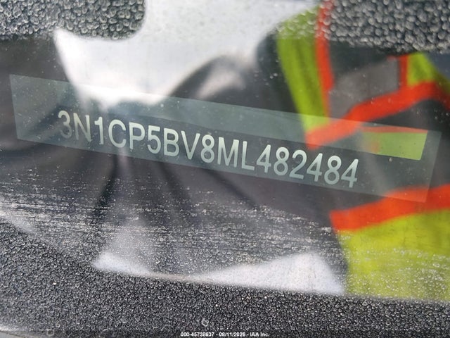 3N1CP5BV8ML482484 Nissan Kicks S Xtronic Cvt