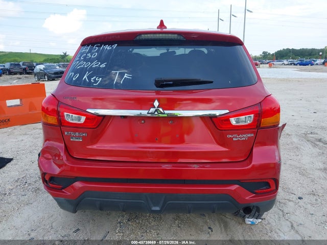 2018 Mitsubishi Outlander Sport 2.0 Le მანქანა იყიდება აუქციონზე, vin: JA4AP3AUXJZ022422, აუქციონის ნომერი: 45738669