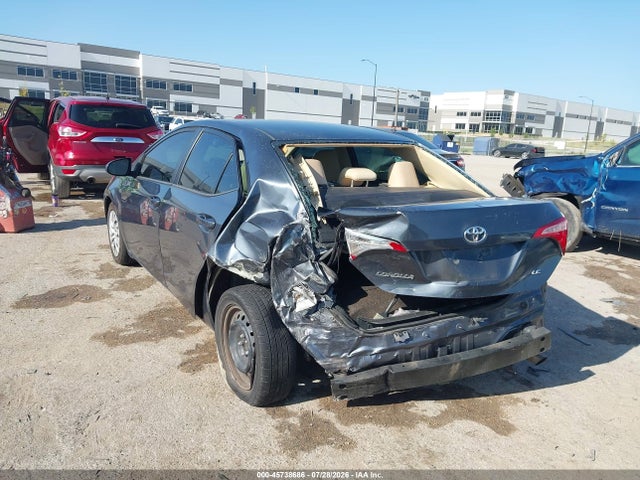 2018 Toyota Corolla Le მანქანა იყიდება აუქციონზე, vin: 5YFBURHE7JP830631, აუქციონის ნომერი: 45738686