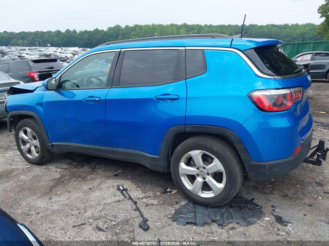 2017 Jeep New Compass Latitude Fwd მანქანა იყიდება აუქციონზე, vin: 3C4NJCBB8HT629460, აუქციონის ნომერი: 45738701