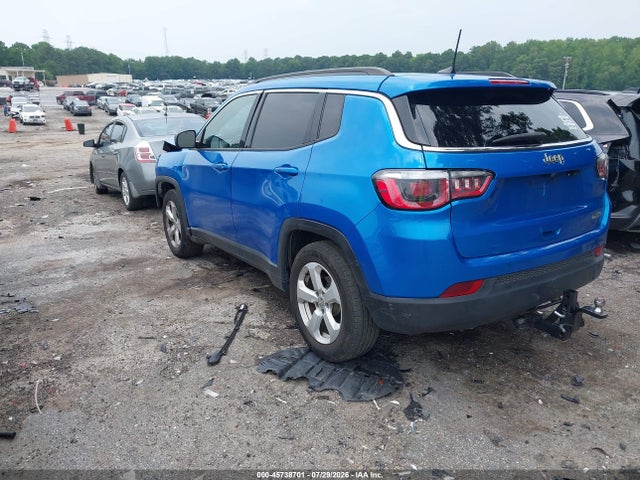 2017 Jeep New Compass Latitude Fwd მანქანა იყიდება აუქციონზე, vin: 3C4NJCBB8HT629460, აუქციონის ნომერი: 45738701