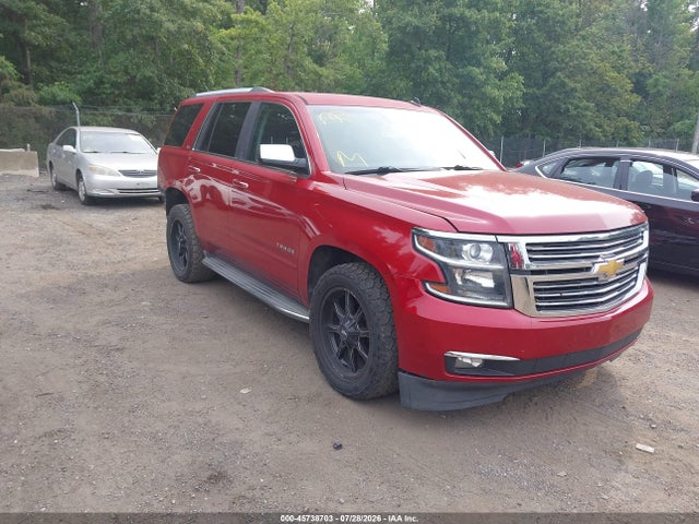 45738703 :رقم المزاد ، 1GNSCCKC0FR297050 vin ، 2015 Chevrolet Tahoe Ltz مزاد بيع