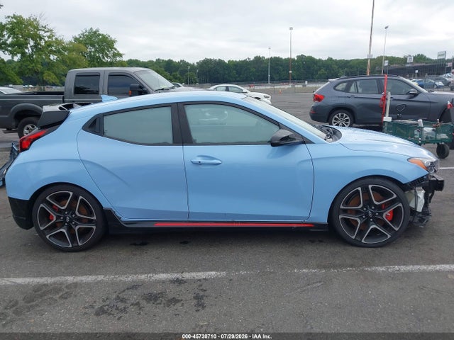2021 Hyundai Veloster N მანქანა იყიდება აუქციონზე, vin: KMHT36AH6MU010005, აუქციონის ნომერი: 45738710