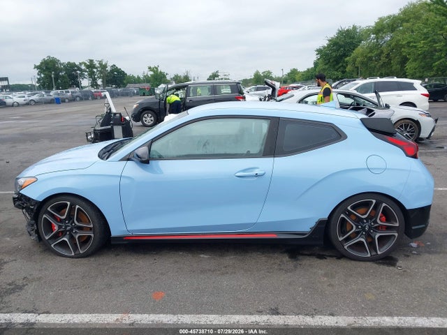 2021 Hyundai Veloster N მანქანა იყიდება აუქციონზე, vin: KMHT36AH6MU010005, აუქციონის ნომერი: 45738710