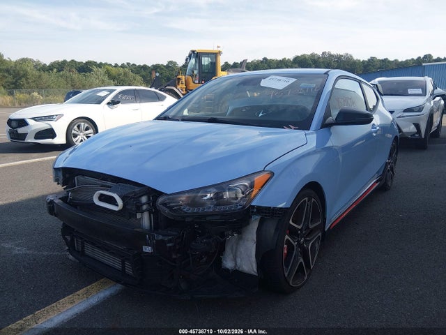 2021 Hyundai Veloster N მანქანა იყიდება აუქციონზე, vin: KMHT36AH6MU010005, აუქციონის ნომერი: 45738710
