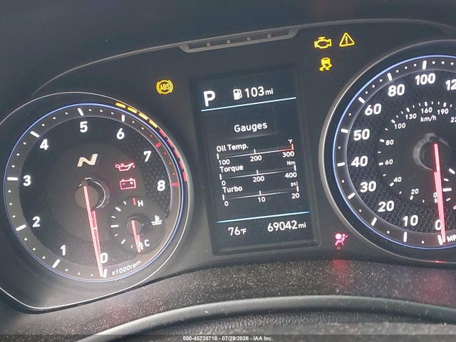 2021 Hyundai Veloster N მანქანა იყიდება აუქციონზე, vin: KMHT36AH6MU010005, აუქციონის ნომერი: 45738710