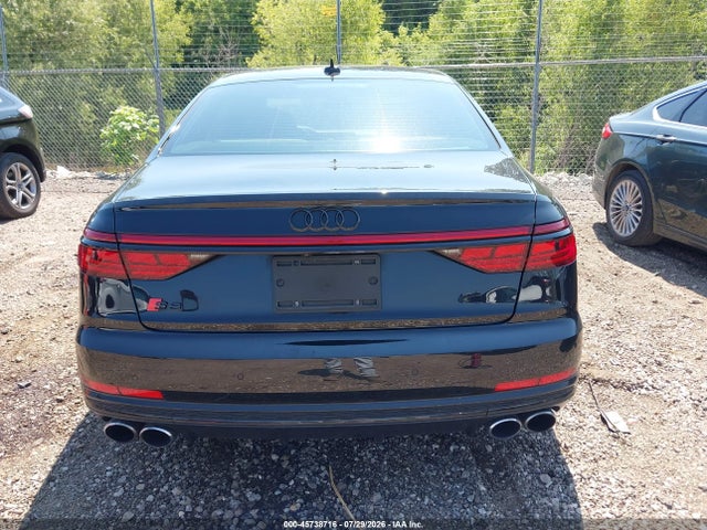 2020 Audi S8 Tfsi Quattro Tiptronic მანქანა იყიდება აუქციონზე, vin: WAU8SAF89LN003452, აუქციონის ნომერი: 45738716
