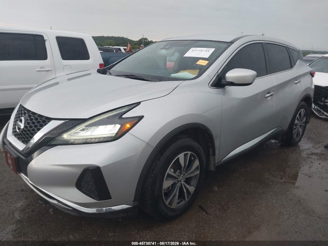 Продаж на аукціоні авто 2021 Nissan Murano S Fwd, vin: 5N1AZ2AJ5MC122527, номер лоту: 45738741