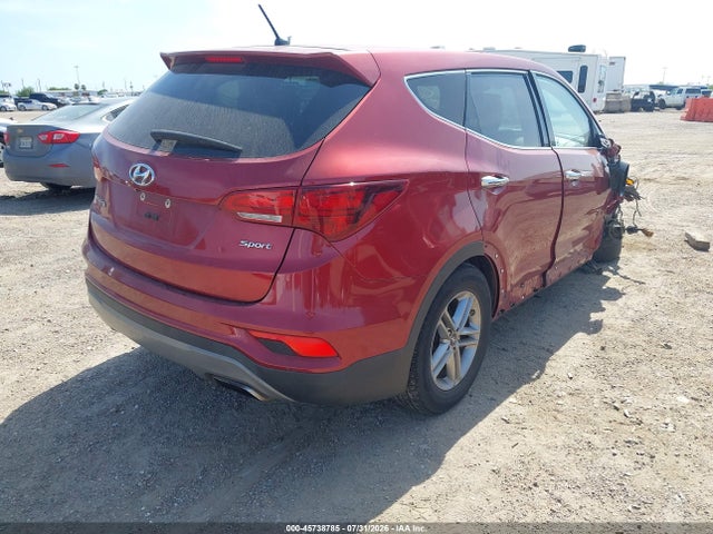 Продаж на аукціоні авто 2018 Hyundai Santa Fe Sport 2.4l, vin: 5XYZT3LB7JG526294, номер лоту: 45738785