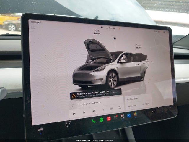 Aukcja sprzedaży 2022 Tesla Model Y Long Range Dual Motor All-wheel Drive, vin: 7SAYGDEE0NF420847, numer aukcji: 45738809