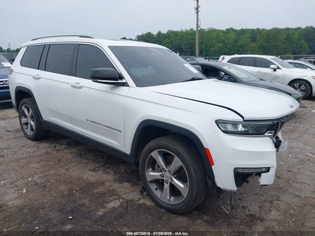 2021 Jeep Grand Cherokee L Limited 4x4 მანქანა იყიდება აუქციონზე, vin: 1C4RJKBG4M8101804, აუქციონის ნომერი: 45738816