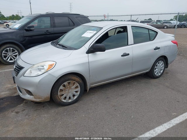 2013 Nissan Versa S/s Plus/sv/sl მანქანა იყიდება აუქციონზე, vin: 3N1CN7AP5DL853993, აუქციონის ნომერი: 45738835