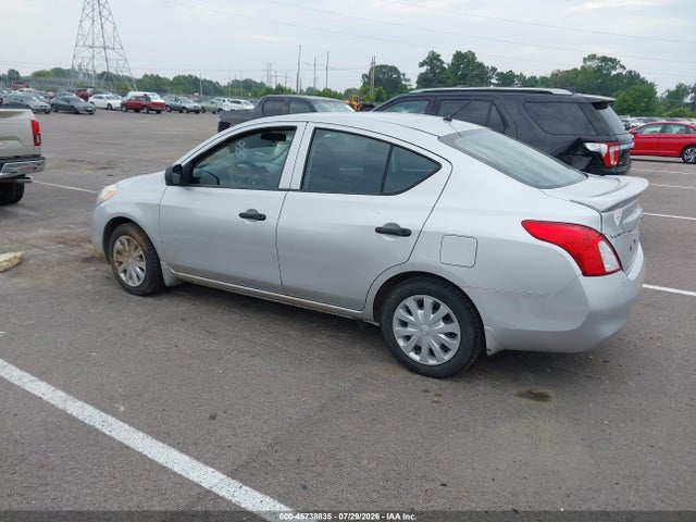 2013 Nissan Versa S/s Plus/sv/sl მანქანა იყიდება აუქციონზე, vin: 3N1CN7AP5DL853993, აუქციონის ნომერი: 45738835