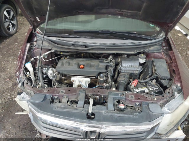 Продажа на аукционе авто 2012 Honda Civic Lx, vin: 2HGFB2F5XCH537351, номер лота: 45738855