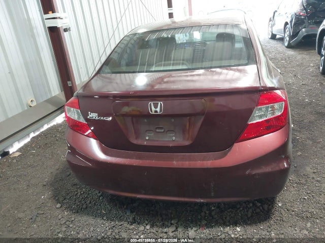 Продажа на аукционе авто 2012 Honda Civic Lx, vin: 2HGFB2F5XCH537351, номер лота: 45738855