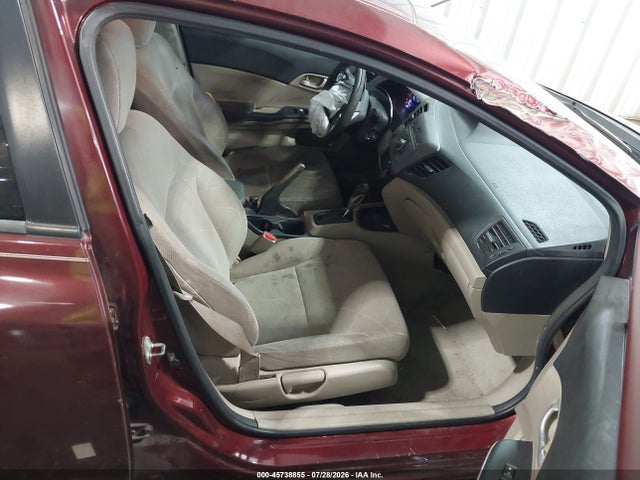 Продажа на аукционе авто 2012 Honda Civic Lx, vin: 2HGFB2F5XCH537351, номер лота: 45738855