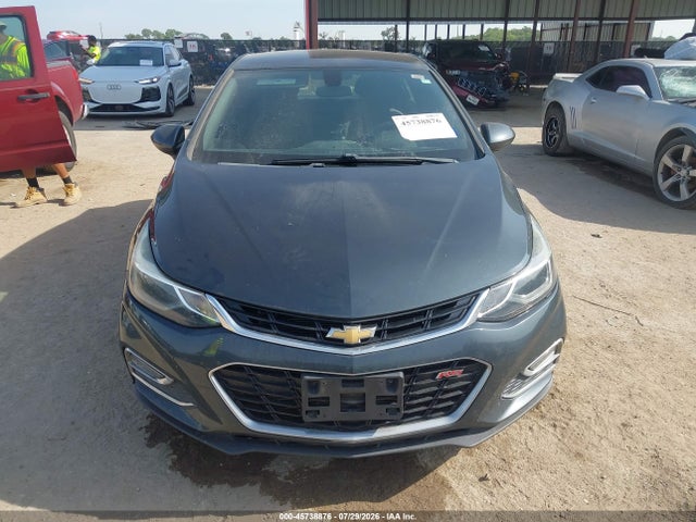 45738876 :رقم المزاد ، 3G1BE6SMXHS525500 vin ، 2017 Chevrolet Cruze Lt Auto مزاد بيع